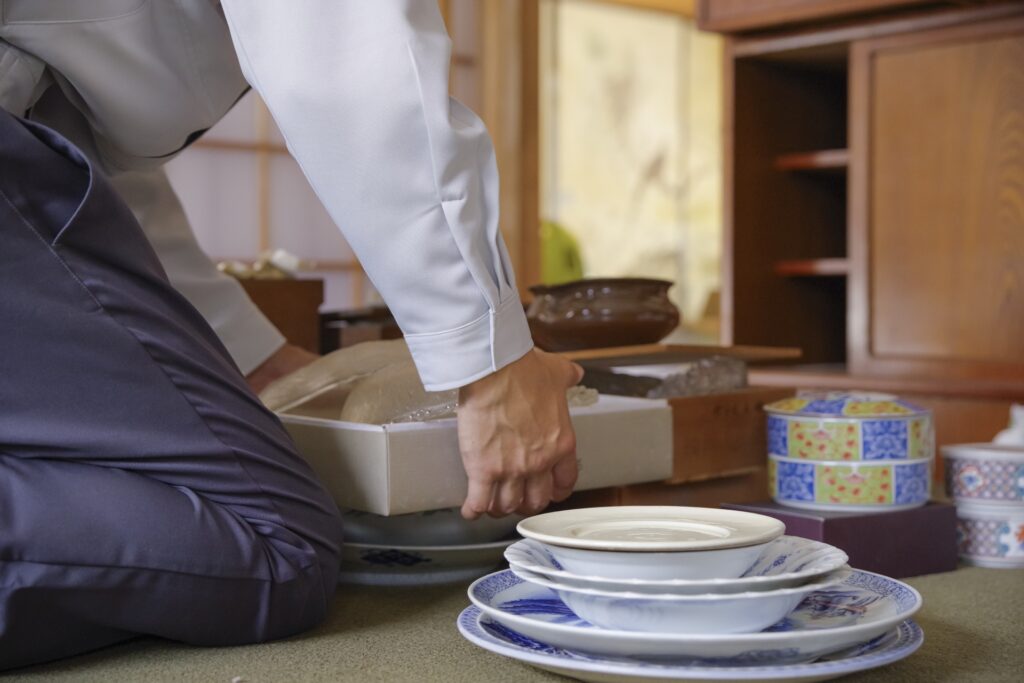 お品物の仕分け・整理